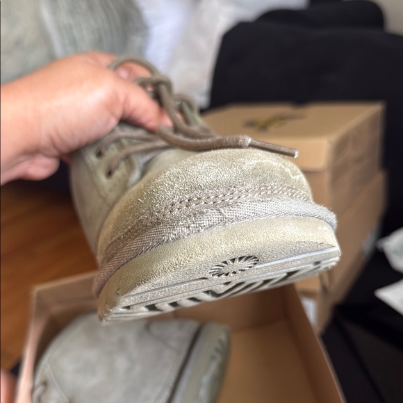 UGG Men's Chukka Boots - Olive Suede size 10 - Picture 7 of 9